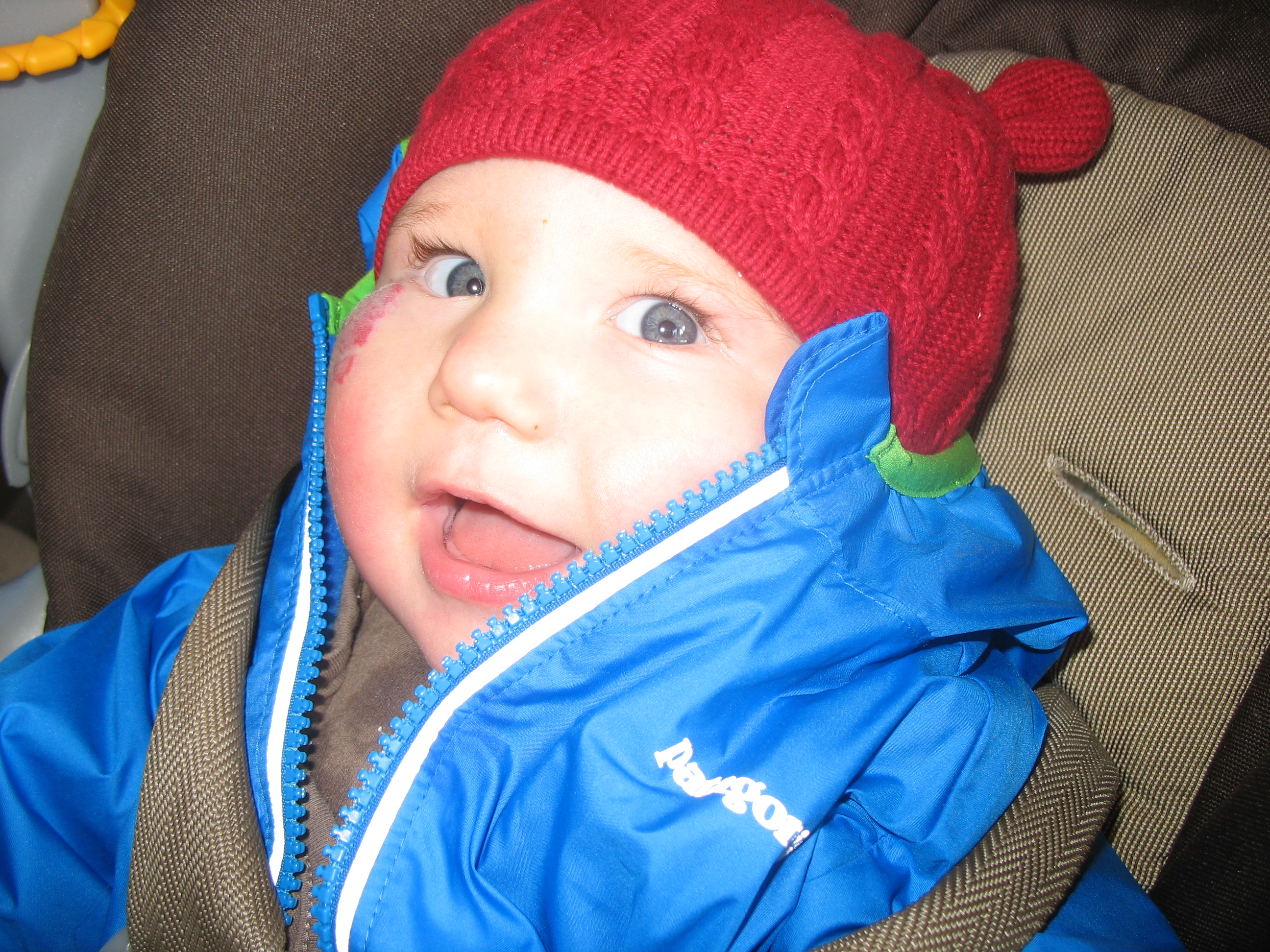 First Snow (and two new teeth…!) | Landen